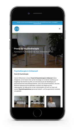 Webseite erstellen lassen für Psychotherapeuten