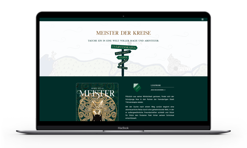 Homepage erstellen lassen für Autoren