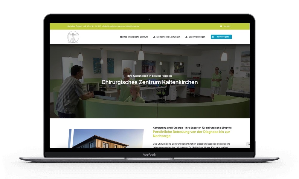 Website erstellen lassen für Ärzte
