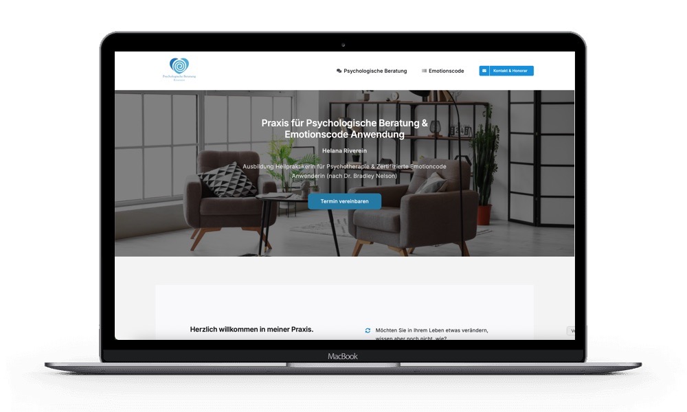 Groß (Riverein) Homepage erstellen lassen für Heilpraktiker