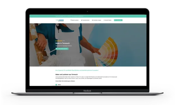 Internetseite erstellen lassen für Malerbetriebe